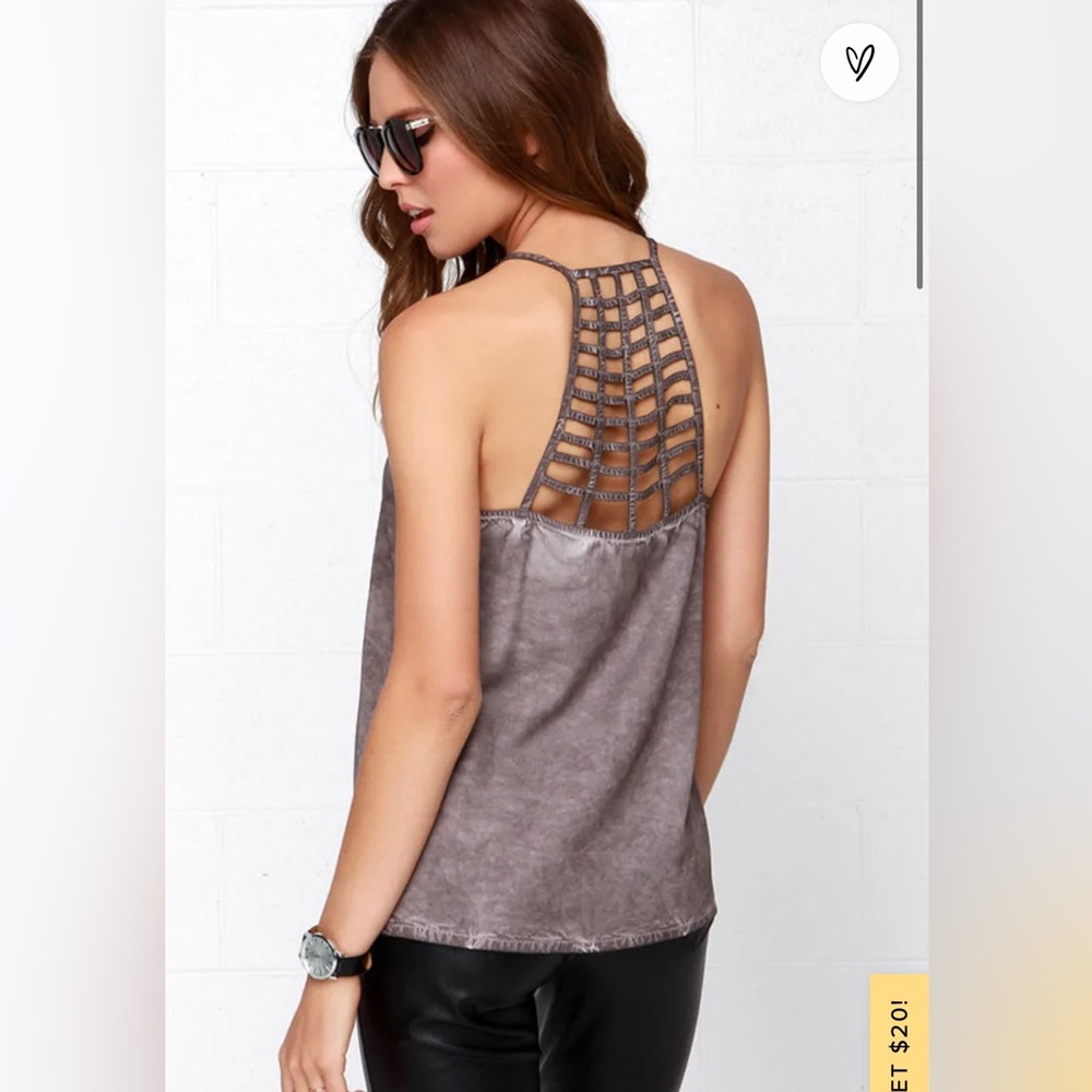 Lulus rcva caged tank